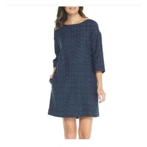 Eileen Fisher Organic Cotton Shizuku Dress size XL